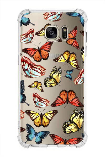 PrintiFy جراب PrinriFy مضاد للصدمات متوافق مع هاتف Samsung Galaxy S7 Edge مع ...