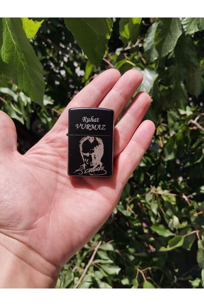 KARHEDİYE Çakmak Atatürk Silüet İmzalı İsime Özel