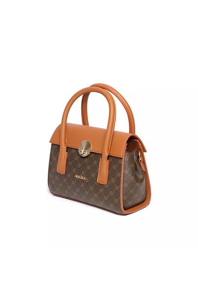 Armine 383 Model Brown Colored Dotted