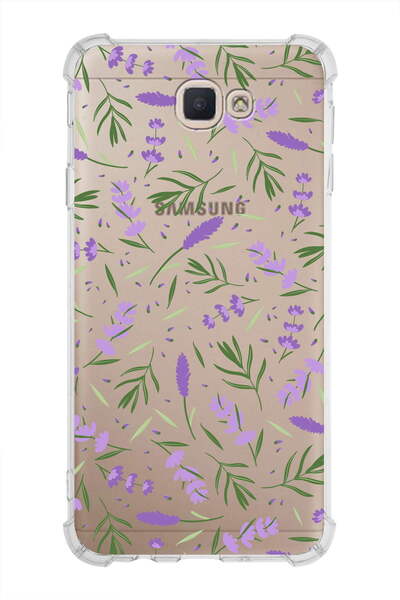 PrintiFy PrinriFy Samsung Galaxy J7 Prime 2 Uyumlu Water Color 3 Baskılı Şeff...
