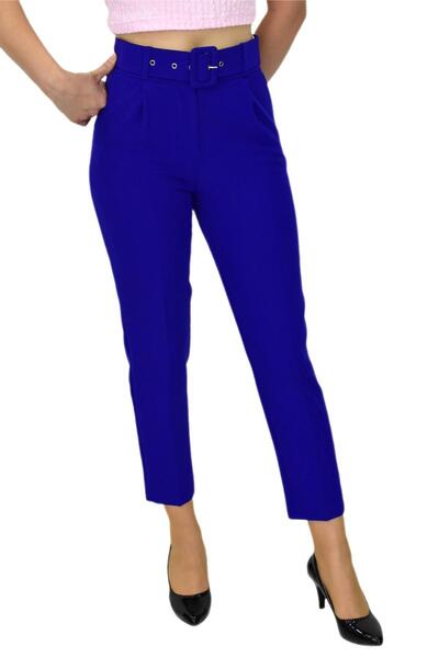 Woow Pantaloni de damă la gleznă - cu curea, BGL-ST03690