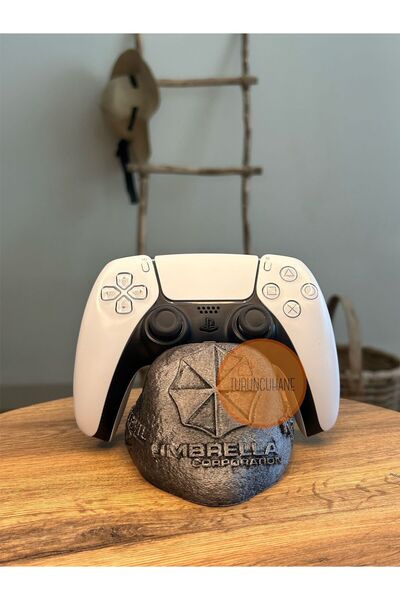 TURUNCUHANE Resident Evil Ölümcül Deney Kol Standı Ps5 Dualsense Ps4 Dualshoc...