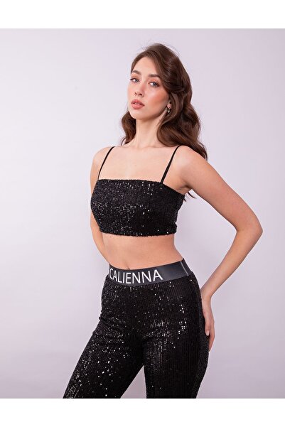 calienna Lucia Sequin Trousers