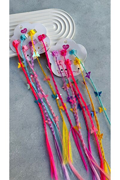 GÜLPEŞE 6-Piece Butterfly Detailed Hair