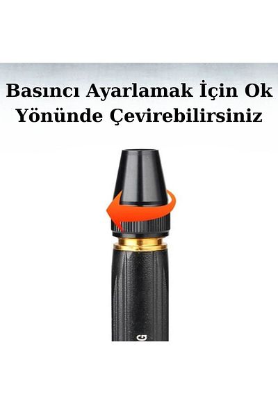 FORSEİ LUCA قابل للتعديل ارتفاع ضغط خرطوم المياه رئيس غسيل السيارات حديقة الري تنظيف رأس الضغط