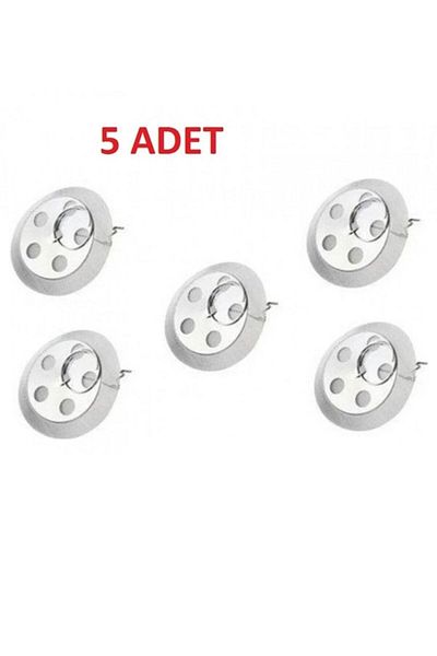 DİBA AVM Disassemble Tea Strainer in the Teapot Stainless Steel - In-Teapot Strainer 5 Pack - 5 Pieces