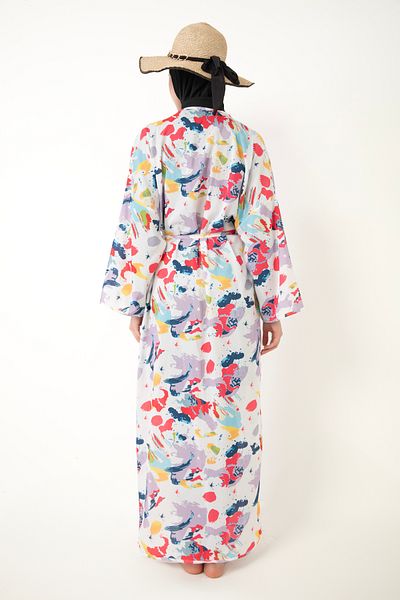 medipek Hijab Swimsuit - Patterned Pareo