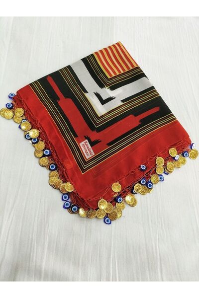 KARADENİZDEN Karadeniz Yazma Pullu Nazar Boncuklu Keşan Yazma