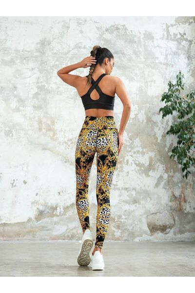 lismina Niort Ekstra Yüksek Bel Toparlayıcı Polyamid Spor Tayt