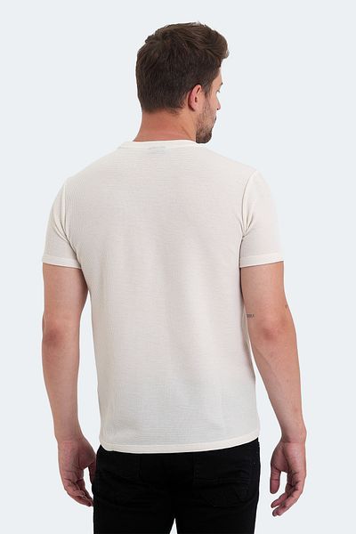 Slazenger Λευκό ανδρικό μπλουζάκι VELVEL