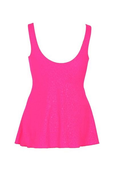 Kom Ruby Neon Patterned Kids Dress - Colorful Swimsuit