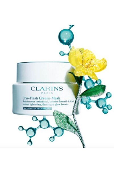 Clarins Cryo-Flash Cream Mask 75 ml Yüz Sıkılaştırıcı Maske