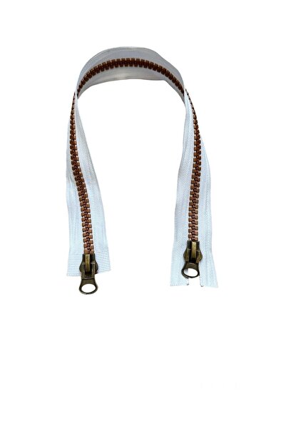 e tuhafiye Kalın Kemik Dişli Çift Taraflı Çanta Fermuarı (40-45 CM ARALIĞINDA)