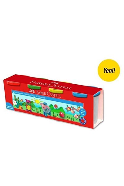 Faber Castell Brand: L Faber Play Dough Classic Colors 4 Colors Category: Play Dough