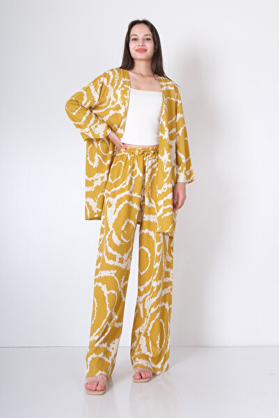 BRK Plus طقم بنطلون كيمونا