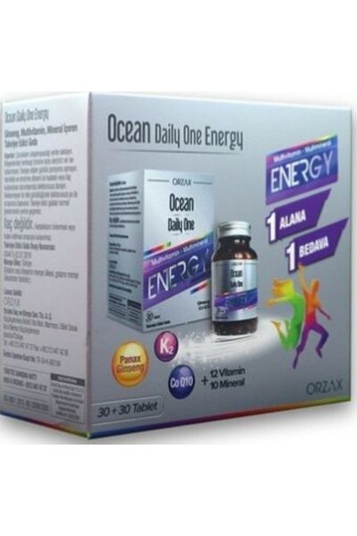 Ocean Daily One Energy - 60 Tablets 1+1 Pack