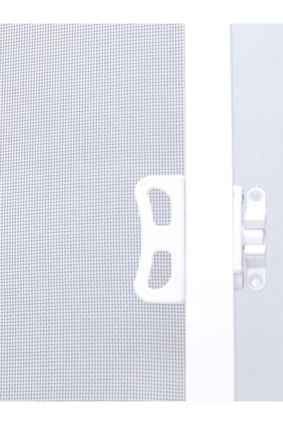 Kamataş Menteşeli Pencere Sinekliği Beyaz (EN: 0-70 CM. BOY: 0-130 CM) Istenilen Ölçüde