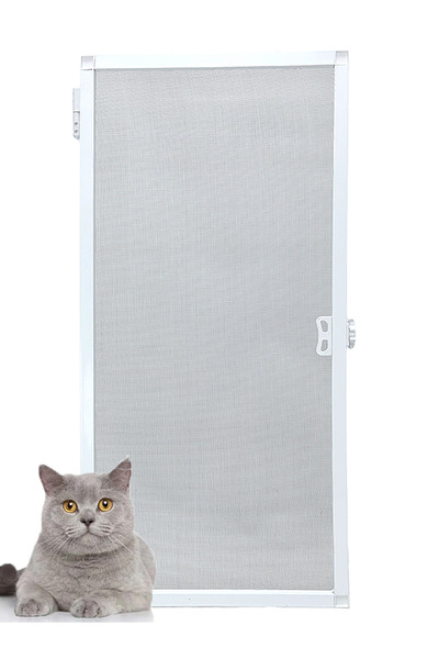 Kamataş Menteşeli Yırtılmaz Pencere Kedi Sinekliği (PET TÜL) Beyaz 70x130 Cm....