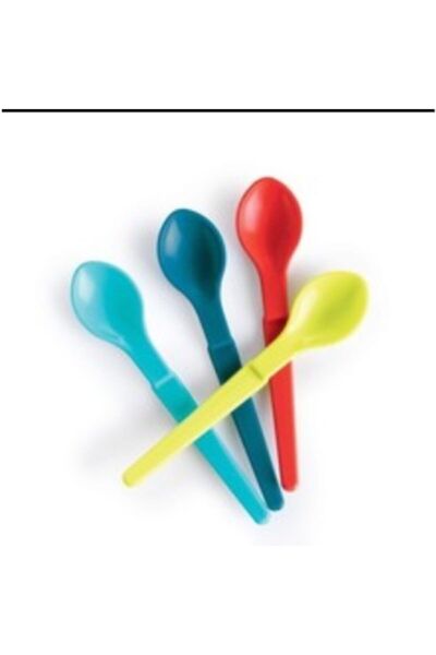 Tupperware 4 Sugar Spoons