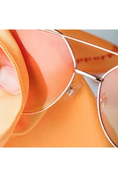 Tupperware Microfiber Glasses Cloth Orange 2 Pack