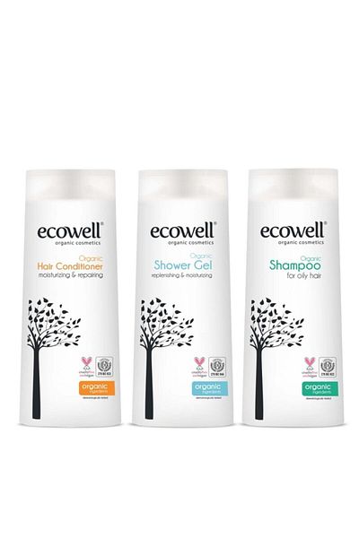 Ecowell Organic Shower Care Set (4689)