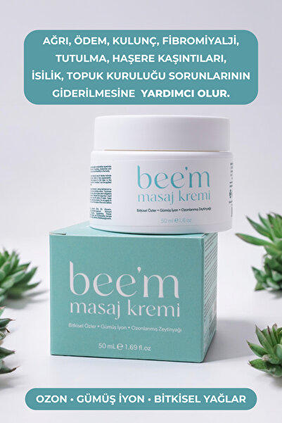 BEEM Gümüş İyon, Ozon'lu Masaj Kremi 50ml