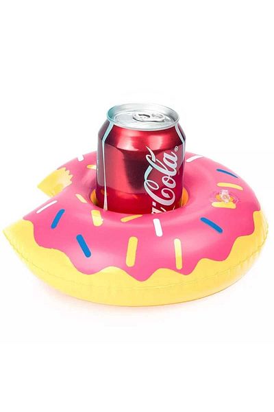 Şeker Ofisi Sea Bed Inflatable Cup Holder Donut Pink
