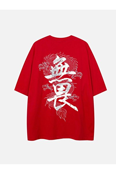 BEGRİFF Tricou unisex cu imprimeu șarpe pe spate