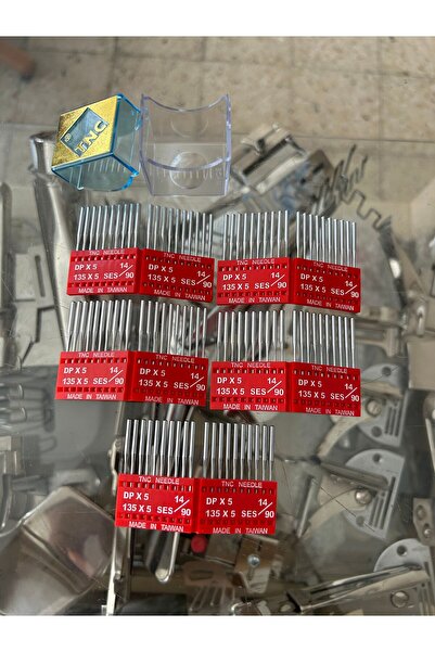 100 adet  Dpx5=14/90 singer düz makina iğnesi