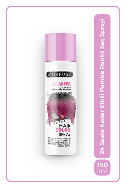 Morfose Mech Sugar Pink Renkli Pembe Saç Spreyi 150 ml