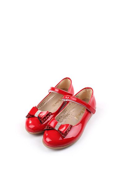 Papuçsepeti 3893 Model Orthopedic Sole Baby Girl Ballet Shoes - Shoe Basket