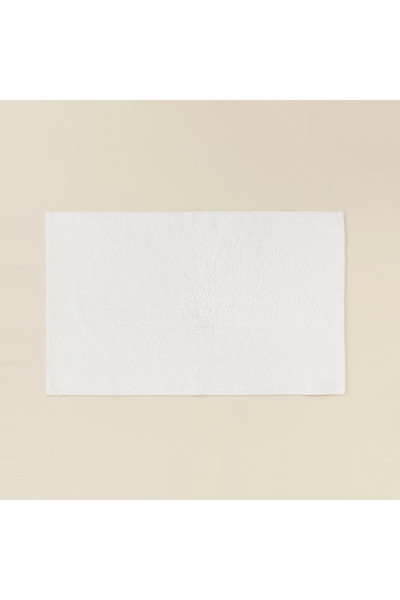 Chakra Bamboo Solid Banyo Paspası 40x60 Cm Beyaz