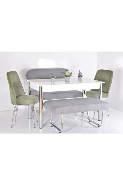 BiSandalye 6 Kişilik Masa Sandalye Takımı