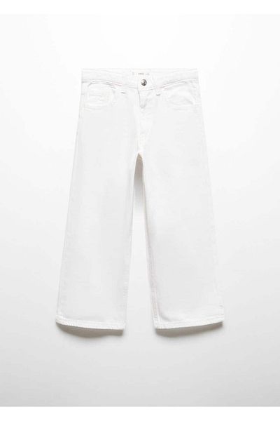 MANGO Kids Βαμβακερό Culotte Jean