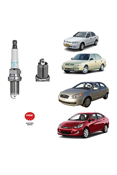 NGK Buji 4 Adet Hyundai Accent / Blue / Era | 1.3 | 1.4 | 1.6 | 1995 - 2012