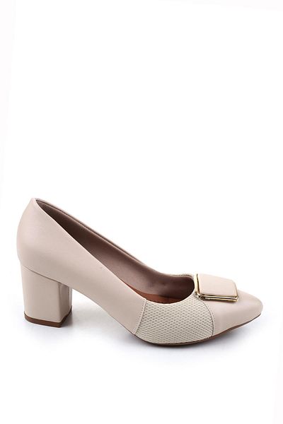 Papuçsepeti Coș de pantofi 904-2 - Pantofi de damă cu toc pătrat de 6 cm