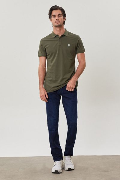 Tony Montana Ανδρικό μπλουζάκι Basic Polo Neck - 100% βαμβάκι