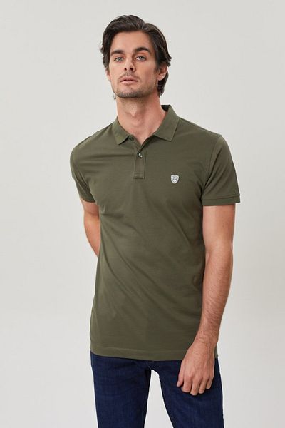 Tony Montana Ανδρικό μπλουζάκι Basic Polo Neck - 100% βαμβάκι