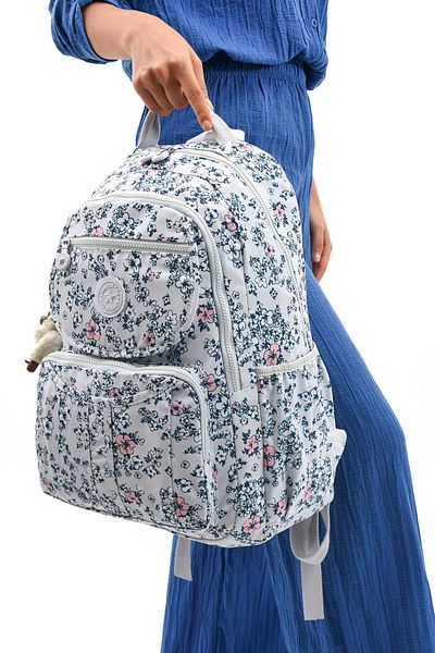 By Hakan Eba-8860 Klinkır - Geantă de școală, rucsac, compartiment pentru laptop cu mai multe compartimente pentru călătorii zilnice, sport, călătorii și vacanțe WHİ