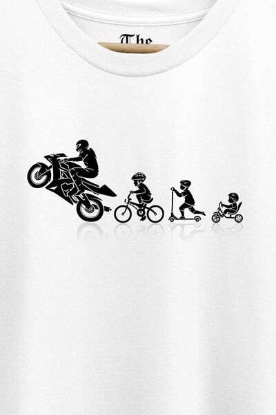 The Baski Bela unisex biciklistička oprema Štampano kratki rukav T-shirt