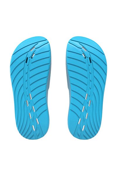 SPEEDO Blue/White Unisex Children's Slippers - Slide Design