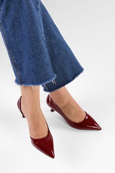 SOLMAZ أورنا بورجوندي براءات الاختراع والجلود خنجر