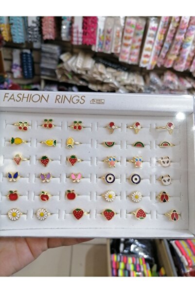 Monaliss Imported Girl's Ring 2 Pieces