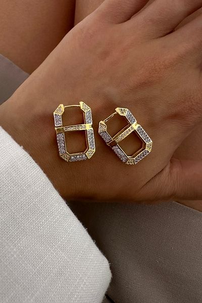 Okko Store Stone Model Serenay Earrings