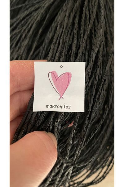 Makromİps LUX PREMIUM Kraft Hob Rope 2 mm 50gr - Hand Knitted Packaging and Decoration Multi-Purpose