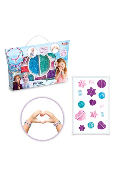 Listelik حقيبة يد صغيرة مجمدة ومجموعة مجوهرات - فروزن ولعبة الخرز