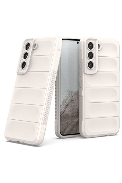 Rivor Samsung Galaxy S22 Kılıf Kamera Korumalı Parmak İzi Bırakmayan İçi Kadi...