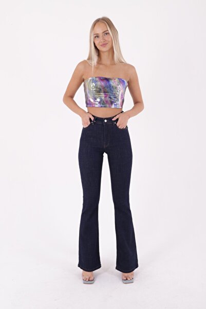 RICHMOST Extra Narrow Fit Mid-Waisted and Spanish Long Skinny Jeans Women's D...