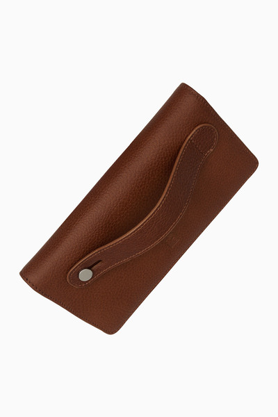 OKAVANGO Suport pentru carduri politicoase unisex din piele naturală - portof...