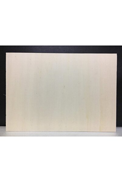 mobilreyon - Kavak Kontraplak - 1 Adet 4 Mm A3 Boyutu (hobi, Yakma, Dağlama)